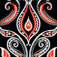 Pattern for fabrics, covers, leaflets, business cards, Happy Birthday cards, Wedding Invitations, for use in graphics