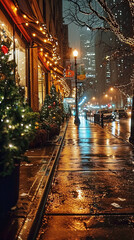 Milan during Christmas