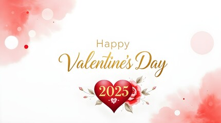 valentines background with hearts