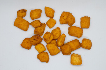 Muruku snack, a spicy fish flavored savory snack