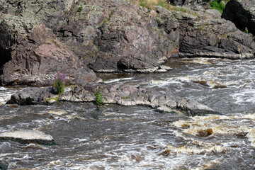 Howler Threshold on the Iset River, Kamensky city district, Sverdlovsk region