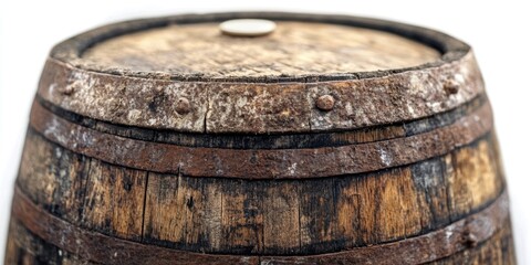 Fototapeta premium Wooden Barrel Close Up