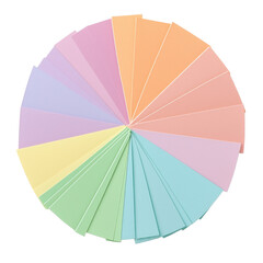 Obraz premium colorful block paper 