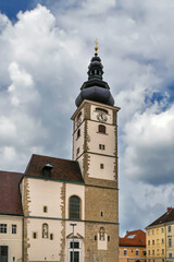 Fototapeta premium Baroque cathedral, Sankt Polten, Austria