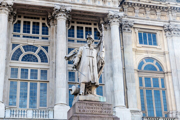 Monument of Alfiere dell Esercito Sardo, Turin, Italy