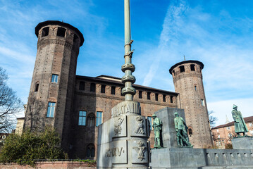 Monument of Emanuele Filiberto Duca D Aosta, Turin, Italy