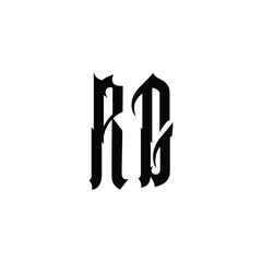 RG monogram logo design letter text name symbol monochrome logotype alphabet character simple logo