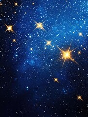 Obraz premium Night Sky with Stars