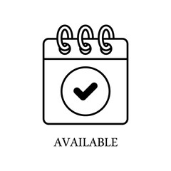 Icon a available, isolated against a clean background.
