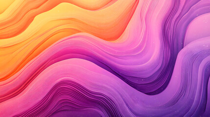 Obraz premium Soft, flowing violet waves creating a serene, calming atmosphere.