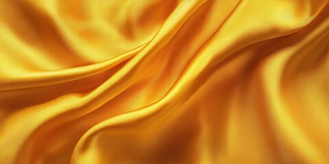 Fototapeta premium Close-up yellow fabric