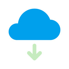 download duo tone icon