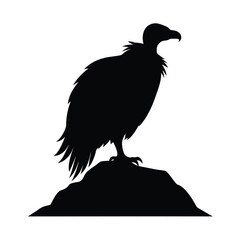 eagle silhouette vector illustration