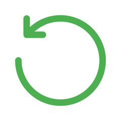 Obraz premium rewind flat icon