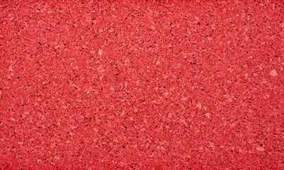 Fototapeta premium Cork board. Red cork texture. Rectangular red cork textured notice board. Cork board, red textured blank board for school or office announcements. Wooden textured cork board with copy space. 