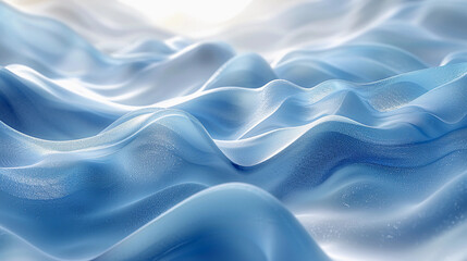 Obraz premium blue silk background