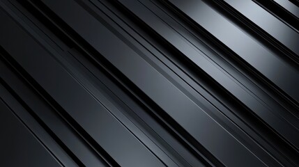 Obraz premium Abstract Black and White Stripes