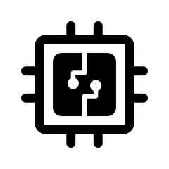 chipset glyph icon