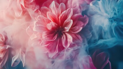 Fototapeta premium Pink flower cluster