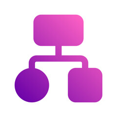 algorithm gradient icon