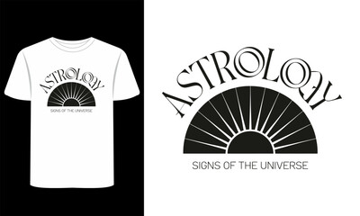Zodiac T-Shirt Art & Celestial Prints vector clipart graphic sign
