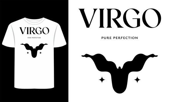 Zodiac Art & Celestial T-shirt Prints vector clipart graphic sign