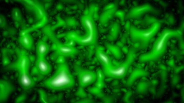 Organic Plants Green Venom Animated Background