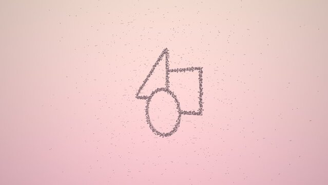 Soft Particles Forming Intro Logo Reveal