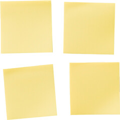 yellow sticky notes