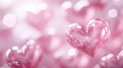 Fototapeta premium Red Love Collection, Valentine's Day Card