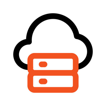 recommend clip art: big data outline color icon