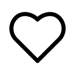 wishlist outline color icon