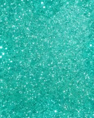 Fototapeta premium sea green glitter texture background 