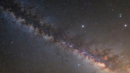 Obraz premium Milky Way Space Background