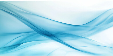Fototapeta premium Cyan textures wallpaper featuring flowing silk-like wave patterns. The bright tones create a vibrant, high-definition minimalist design.