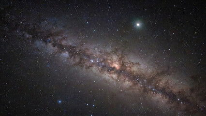 Milky Way Space Background