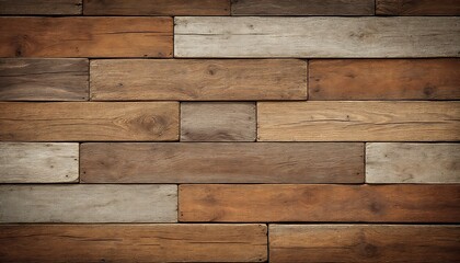 Naklejka premium Rustic Reclaimed Wood Texture Background Image