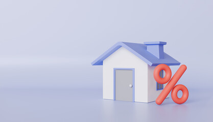 Long term savings ideas to buy real estate, financial investment growth concept