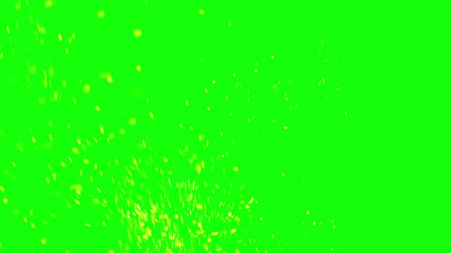 Fire Embers, Fire Particles use green screen