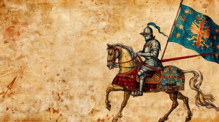 Fototapeta premium Use the image for fantasy novel covers, illustrations in games and films about medieval adventures.