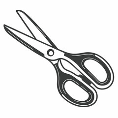 scissors isolated on white background