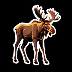 Obraz premium illustration of an antelope