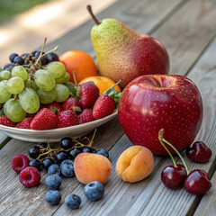 fruit in a bowl