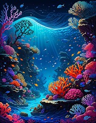 tropical coral reef