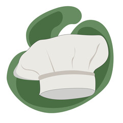 Chef'S Hat icon.professional culinary chef clothes hats and bandanas