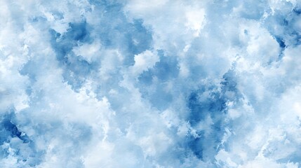 Abstract Blue Cloud: A dreamy, ethereal background of wispy blue clouds evokes a sense of tranquility and peace. Ideal for designs that convey serenity and inspiration. 