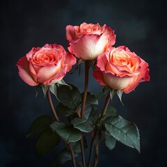 Obraz premium bouquet of roses still life