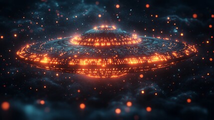 Fototapeta premium A glowing, glowing, glowing, glowing, glowing, glowing, glowing, glowing