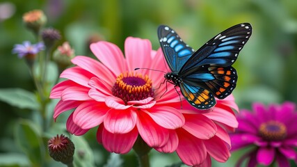 butterfly on flower
