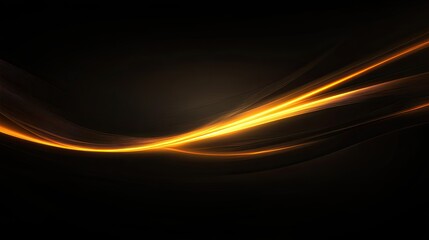 A soft orange glow illuminating a dark black Halloween background with subtle shadows.